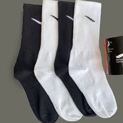 NK 卸売フックとフックのドロップシッピング Su スポーツロングチューブ薄い靴下ロングチューブタオル底黒と白のメンズソックスバスケットボールソックスクラシック