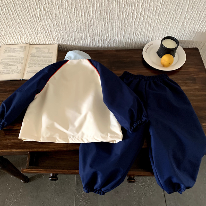 男童秋装套装2025新款儿童秋季女童运动衣服春秋潮酷帅棒球服童装|undefined