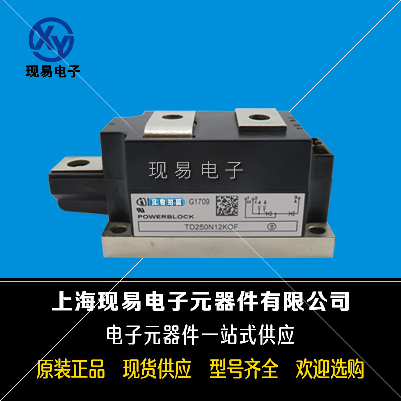 TD250N12KOF TD250N14KOF TD250N16KOF/18KOF功率可控硅模块