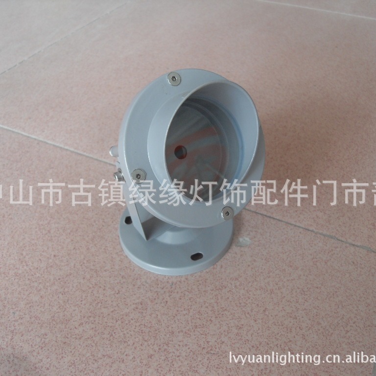 供应直径95圆形大功率3w-5w压铸铝LED投光灯外壳