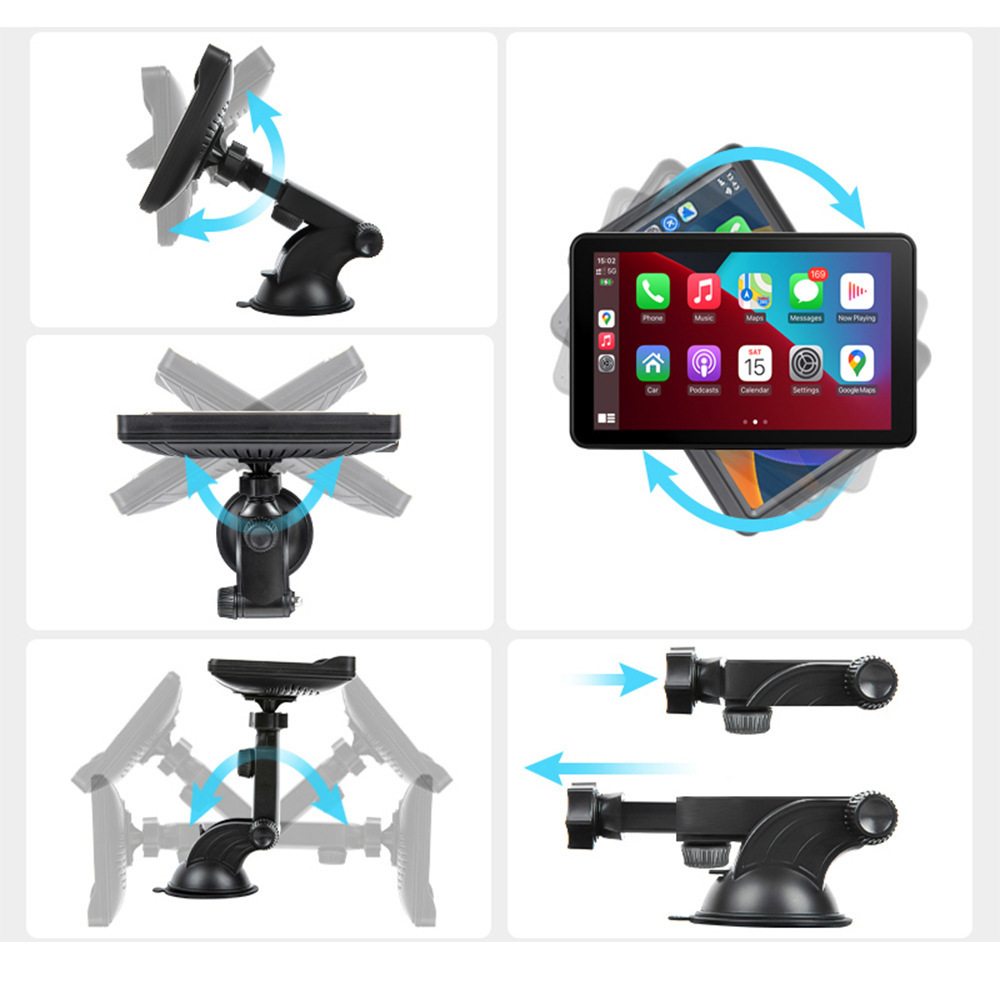 7inch Car Wireless CarPlay Android Car System with Reversing Camera Bluetooth/WiFi Dashcam