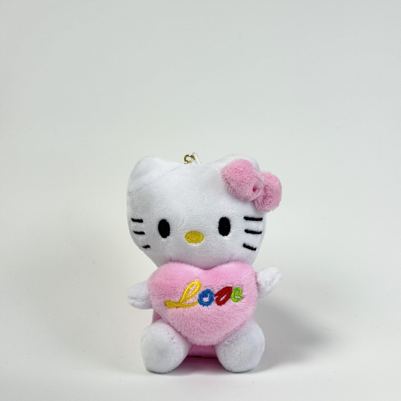 网红可爱萌小猫咪挂件毛绒玩具公仔小猫包包挂饰钥匙扣布娃娃玩偶|undefined
