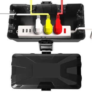 Bindokun Waterproof Cable Box, Outdoor Cable Box Waterproof