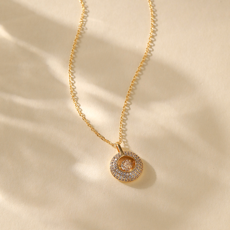 8g Weight 18K Gold Plated Plating Material Copper Pendant Material Zircon Inlay Material Pendant Necklace Classification Copper Chain Material cable chain Chain Type 1 Piece Quantity Daily Occasion Copper Material Heart Shape, Flower, Bow Knot Pattern Women's Gender Inlay Design Sweet Style Copper 18K Gold Plated Inlay Heart Shape Flower Bow Knot Zircon Pendant Necklace 26
