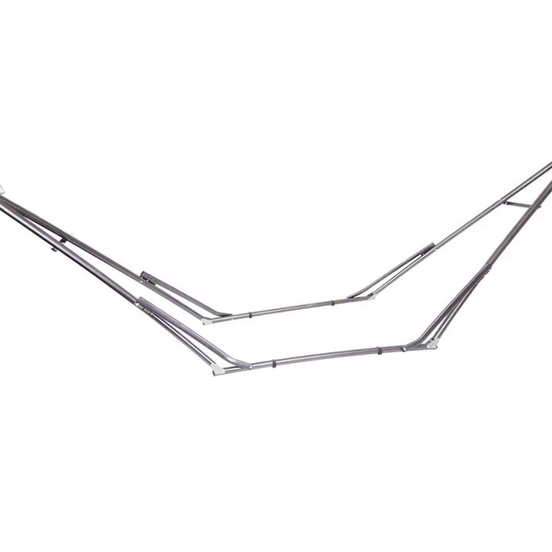 Viajes de ocio acampar al aire libre Columpio de interior y plegable soporte de lona sola hamaca mecedora al por mayor