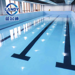 上海泳池蓝色加厚胶膜施工工程防水PVC材质装饰地垫内衬厂家批发