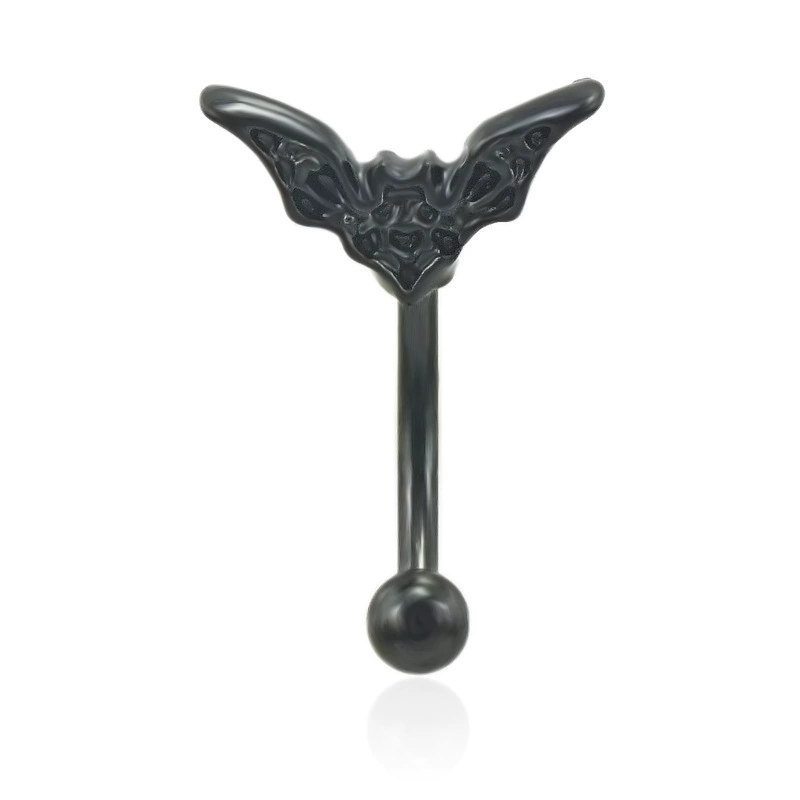 Пирсинг языка (Jinlang) смешанный цирконий и нержавеющая сталь, микроинкляй, различные дизайны
