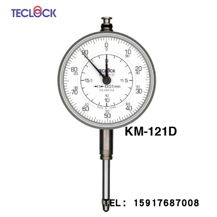 进口日本得乐TECLOCK指示表百分表 KM-121D;KM-121Df;KM-121PW