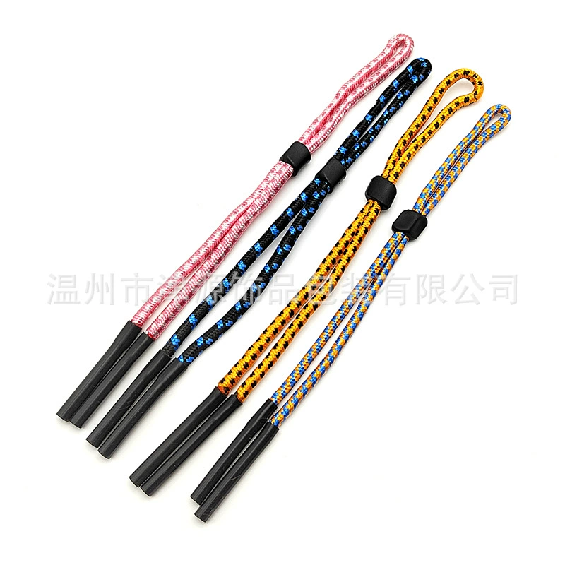 Нейлоновая веревка для очков Плавающая водяная веревка Нескользящая регулируемая спортивная фиксированная цепочка для очков Материал для дайвинга ремень для очков