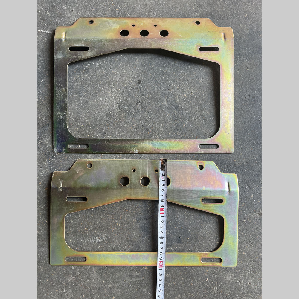 Road clearance vehicle license plate frame, dedicated license plate holder for road rescue vehicles, license plate bracket for engineering vehicles