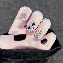 Bestselling Diamond Style Nail Art Glittering Hot Girl Sweet Cool Wearable Nail Stickers New Nail Accents 24-Piece Set Wholesale