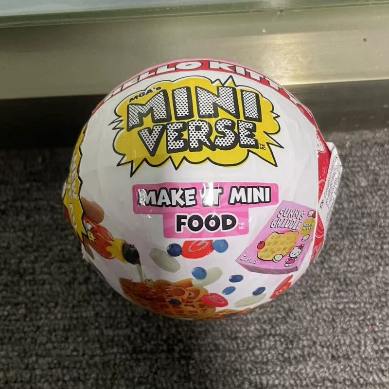 MiniVerse MGA DIY сюрприз- шар — мини-игрушки и аксессуары, случайные мини-еда и бытовые приборы