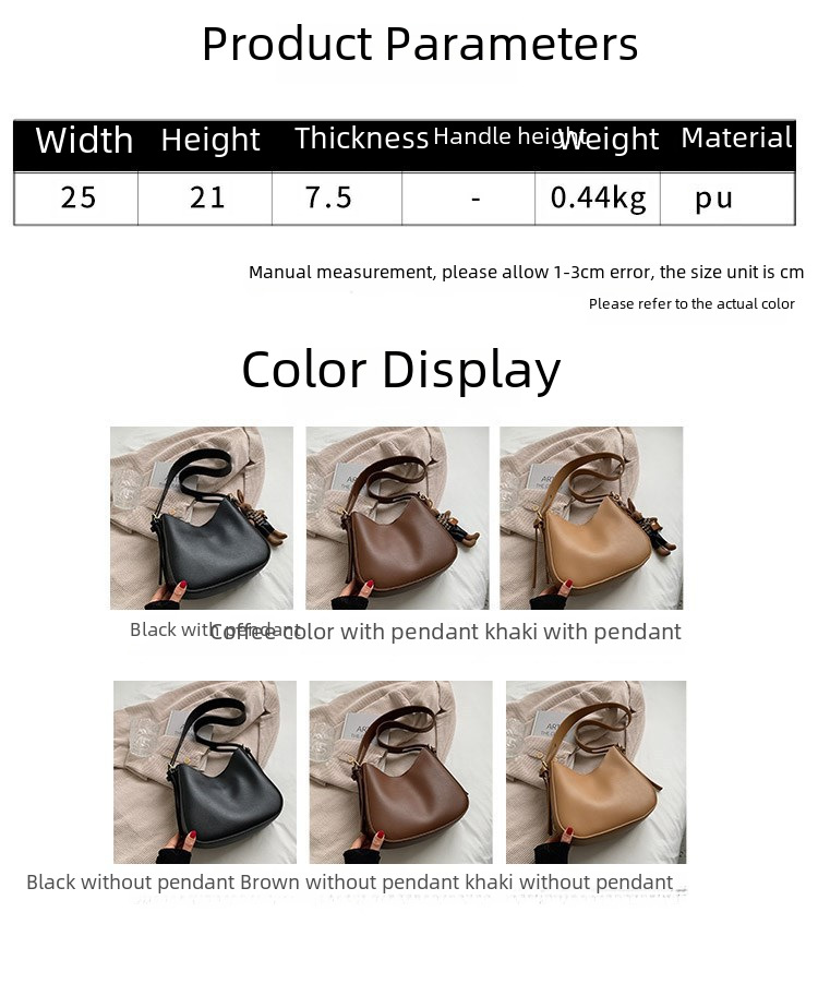 Borsa popolare per le donne 2024 nuova moda texture borsa a tracolla grande capacità retrò borsa a tracolla da donna consegna in un unico pezzo_voghion.com