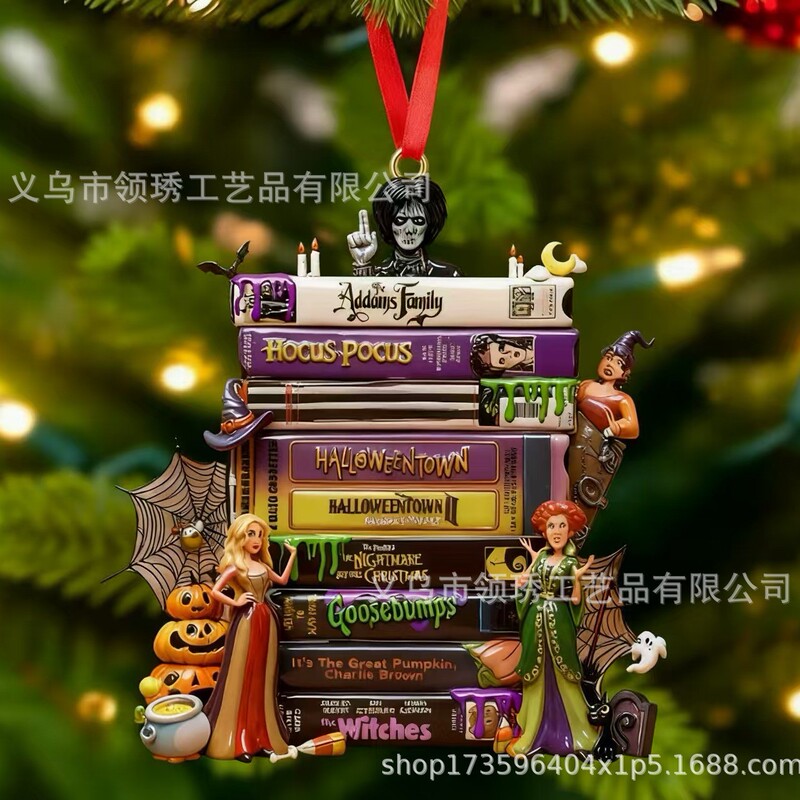 Cross-Border New 90S Movie Christmas Ornament90S Movie Christmas Decorations Cross-Border New 90S Movie Christmas Ornament90S Movie Christmas Decorations