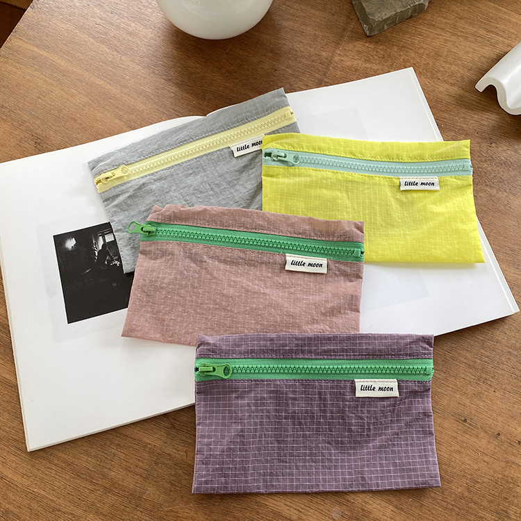 Sanze/cross-border Amazon wholesale nylon storage bag travel storage bag pencil case digital bag coin bag