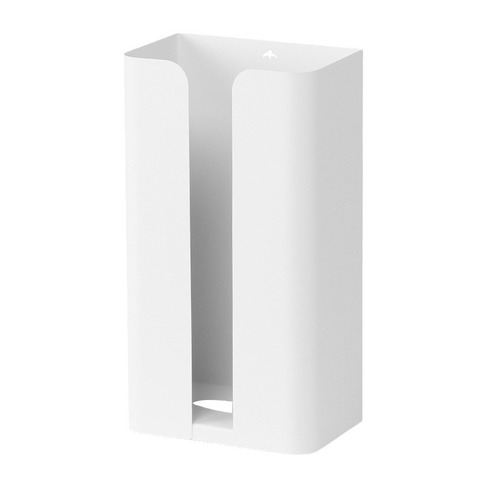 Amazon Magnetic Refrigerator Shelf, Simple Black and White Magnetic Paper Towel Organizer, Multi-purpose Napkin Box