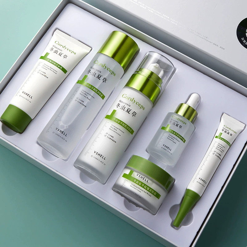 Кордицепс Cordyceps sinensis набор из шести частей для восстановления баланса кожи