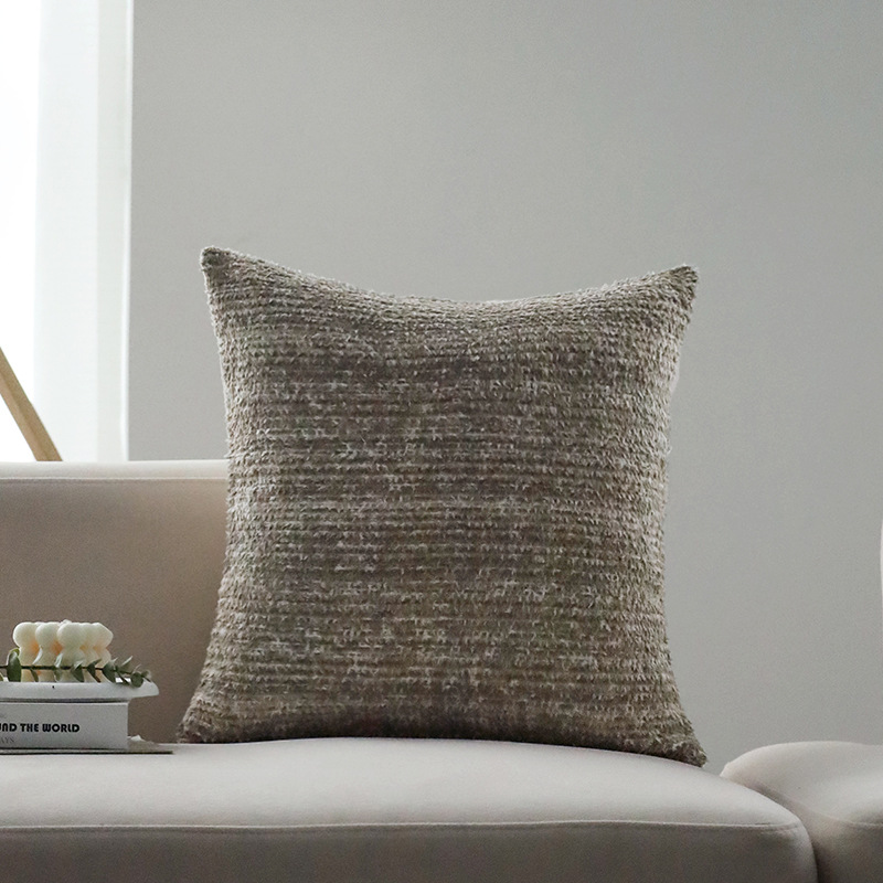 Luz de lujo de alto nivel sofá almohada de soporte suave almohada modelo de hotel almohada de ventana flotante almohada de cabello