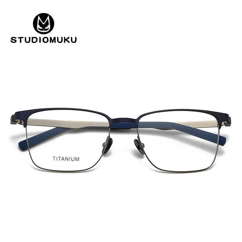 Las gafas de madera STUDIOMUKU pueden hacer que los niños se vean estables con monturas de gafas cuadradas y monturas de gafas