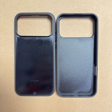 适用iPhone17pro 二合一凹槽壳苹果17手机壳磨砂二合一贴皮素材