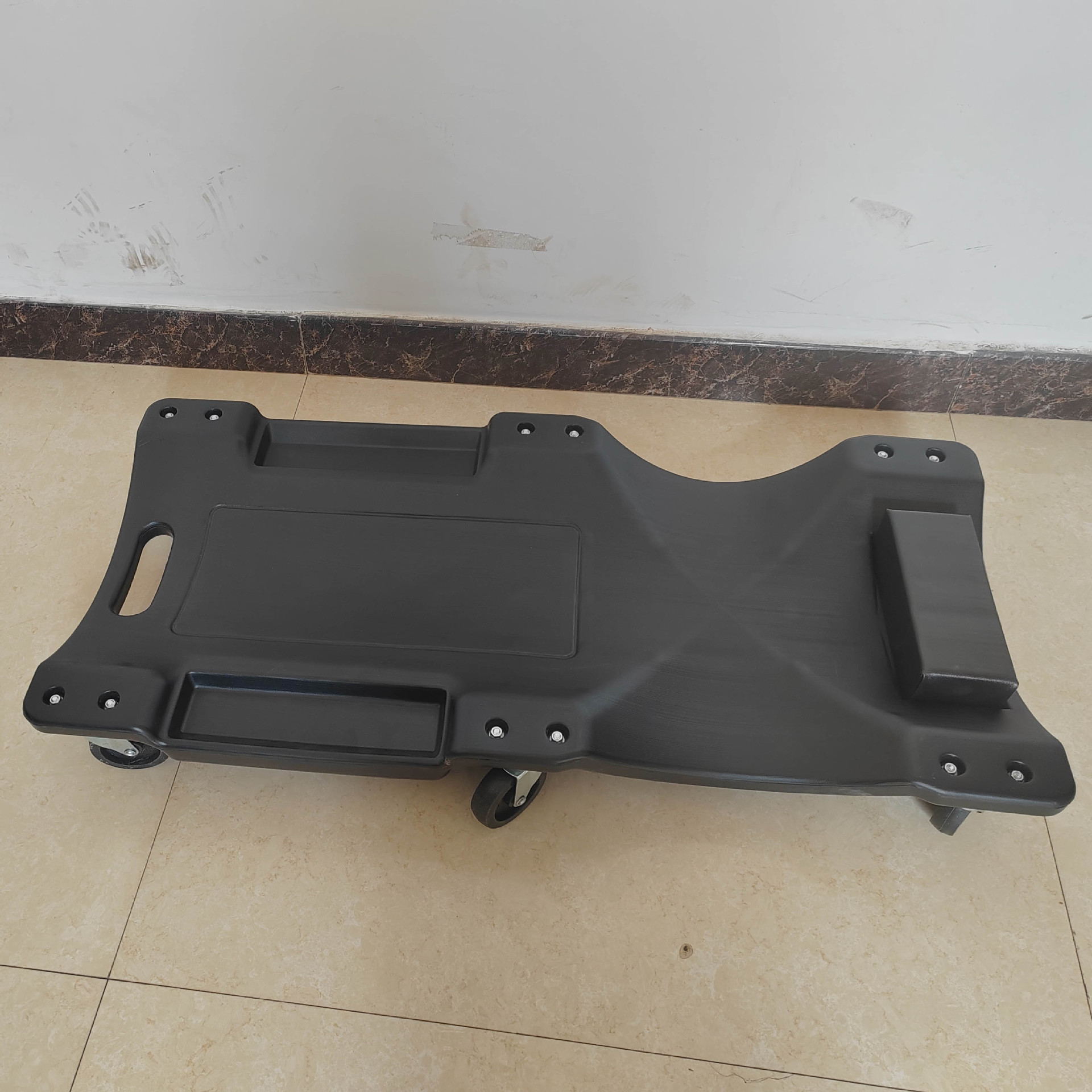 Tablero de reparación de automóviles de 40 pulgadas en stock transfronterizo, tablero de reparación de automóviles engrosado de 36 pulgadas con ruedas universales y luz, tablero deslizante de reparación de automóviles.