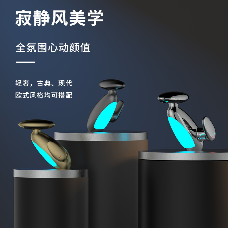 Uno por uno, celebridades de Internet, pingüinos, grifos extraítidos, giratorios fríos y calientes, luces de ambiente superior, lavabo, lavabo, lavabo de baño, agua a prueba de salpicaduras