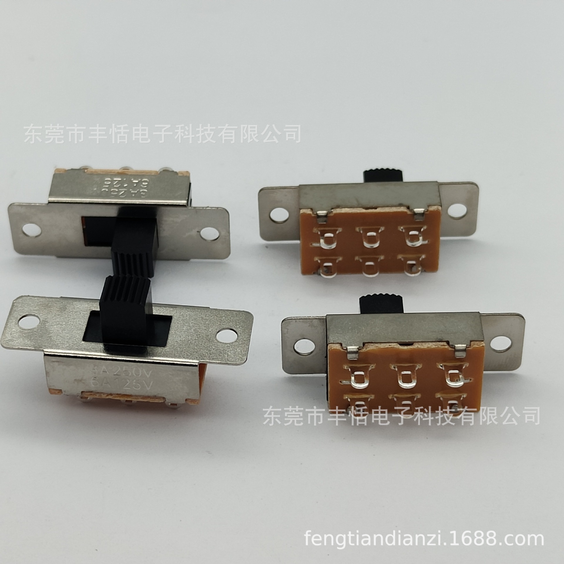 厂家直供SS22K28拨动开关双极二位SS22K26电源转换开关 电器开关