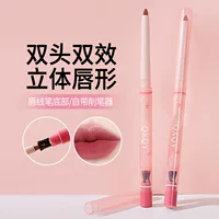 Карандаш для губ QXQY Misty Plump с точилкой, карандаш для губ для студентов, модный макияж, дропшиппинг.