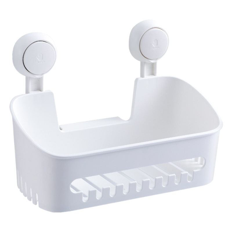 Taili Factory Venta al por mayor Estante de ventosa de baño Estante de almacenamiento cuadrado Estante de acabado Baño y suministros de cocina