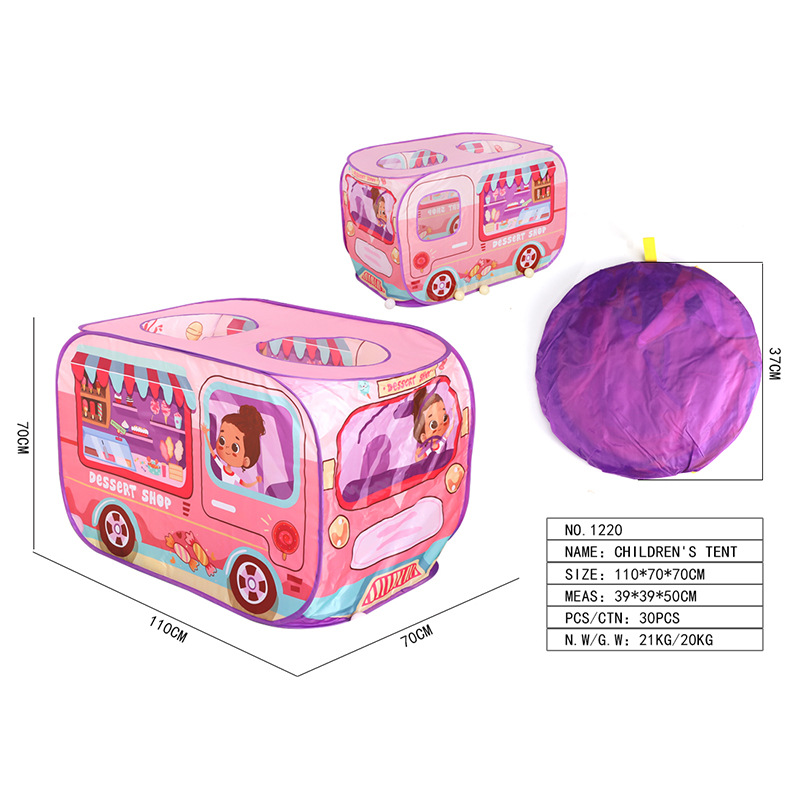 Tiktok tienda de coches Casa de juegos para niños Casa de interior casa pequeña casa de juguete para bebés casa de juegos PISCINA DE BOLAS de océano