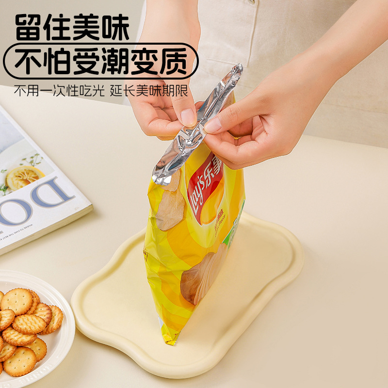 Mini máquina de sellado de mano tipo absorción magnética portátil bocadillos bolsas de plástico de vacío de plástico de alimentos frescos máquina de sellado a prueba de humedad