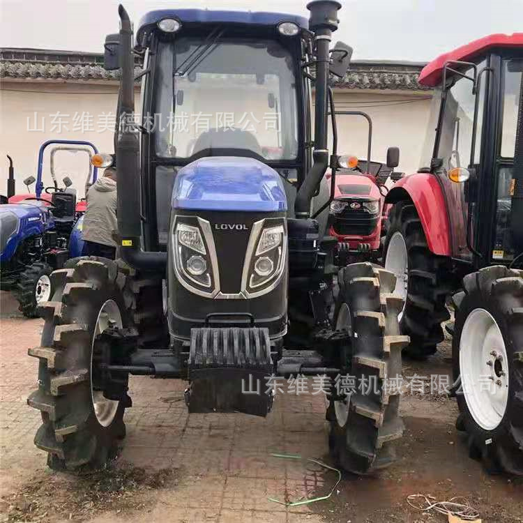 雷沃欧豹904农用四轮拖拉机 云贵川水旱两用拖拉机 旋耕犁地机