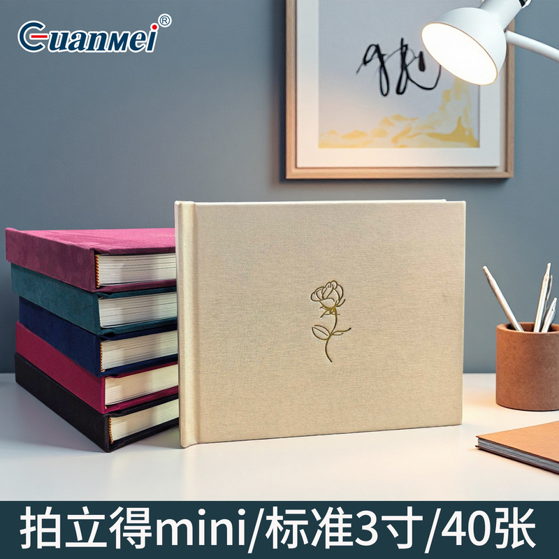 Guangmei Factory Fuji Polaroid Mini Photo Album Writable Couple Photo Album 3inch Photo Storage Album Instax