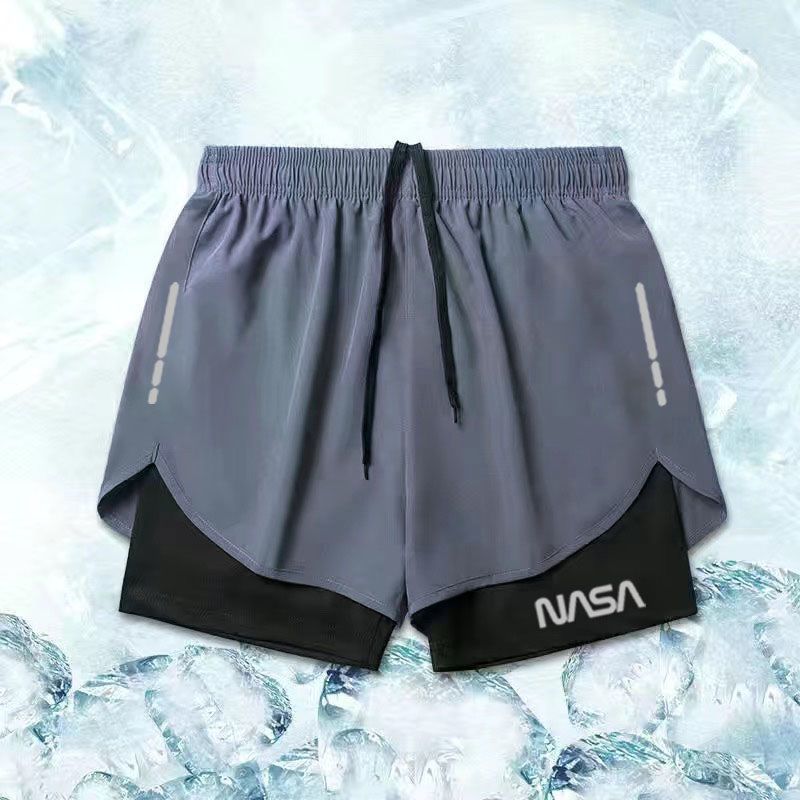 회색 당황 방지 반바지 [NASA]