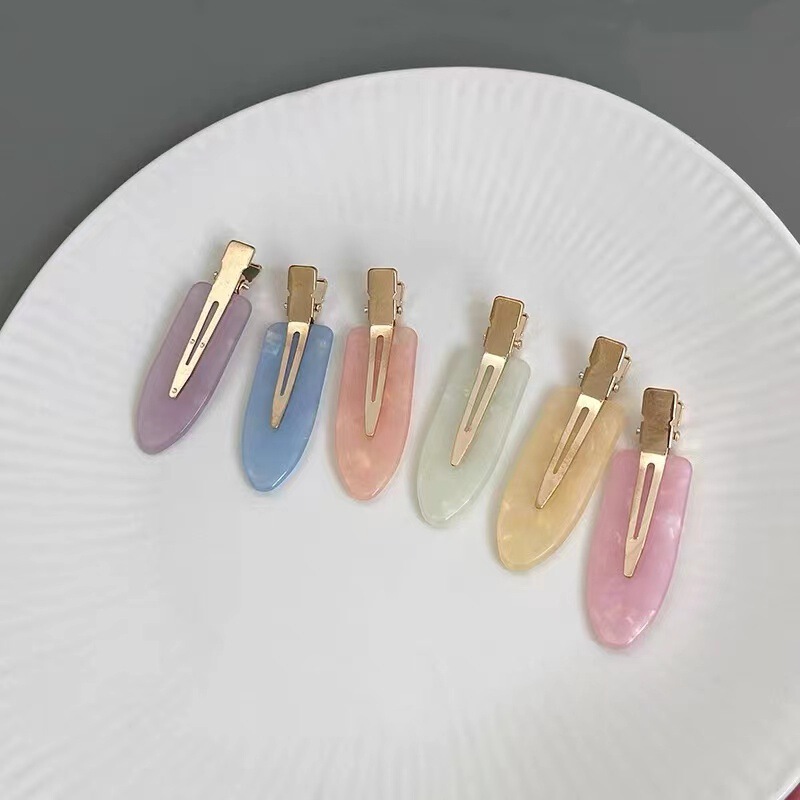 Spot wholesale Korean acetate streamer seamless hairpin hairpin hairpin bangs hairpin duckbill clip broken hairpin headwear women Spot wholesale Korean acetate streamer seamless hairpin hairpin hairpin bangs hairpin duckbill clip broken hairpin headwear women