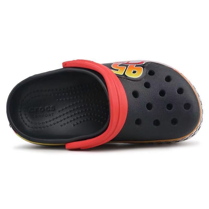 Crocs 2026 New Model Light-Up Clogs Children's Shoes Kids' Beach Shoes Boys