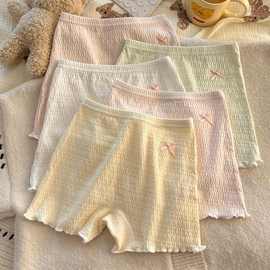 女童纯棉安全抗菌宝宝薄款中大童学生夏季防走光内裤少女打底短裤