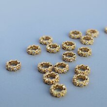 18k�~����ɫ�Ƕ�ʯ���h�ʹڭh����8mm�ֹ�diyɢ��