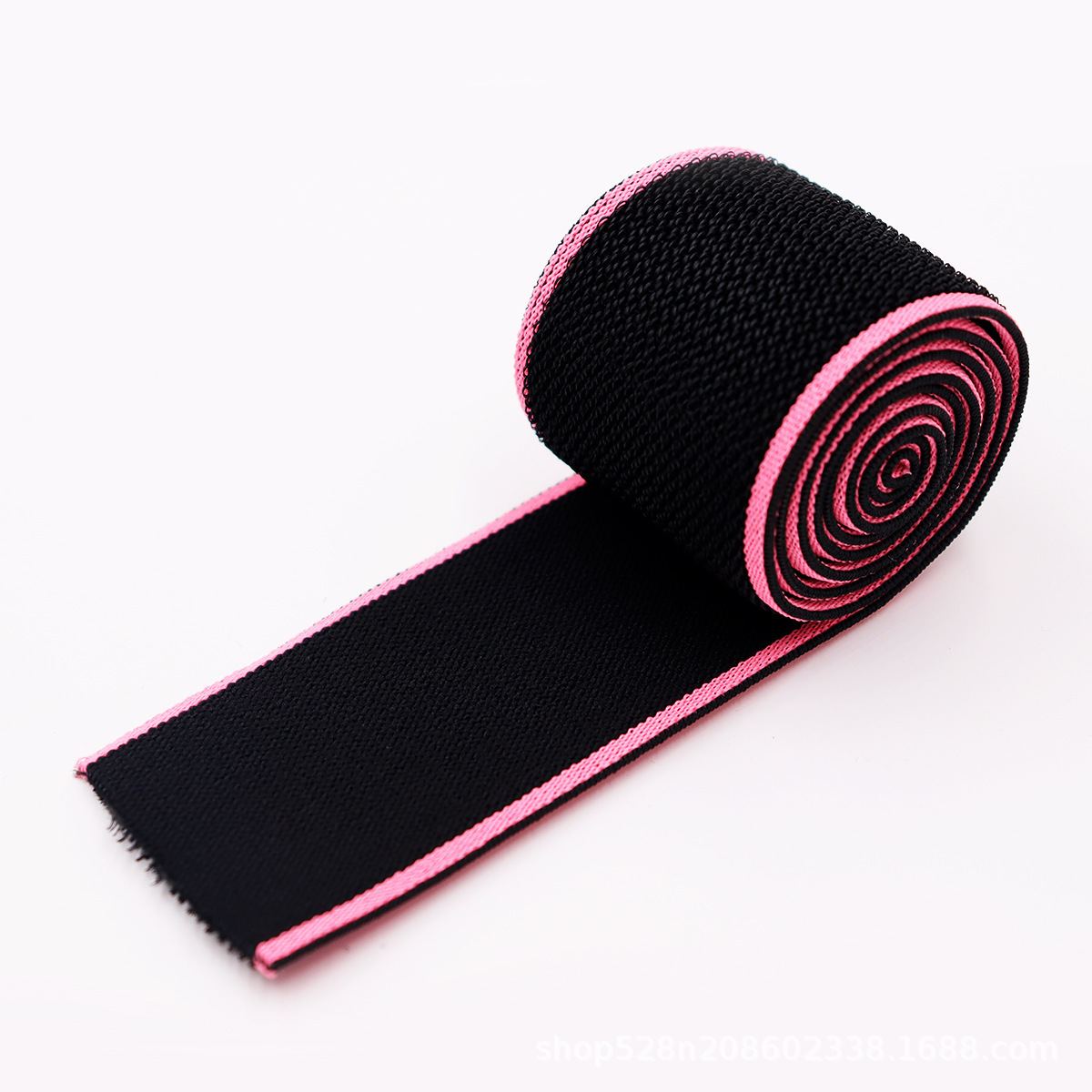 厂家供应5公分粘扣带 弹力魔术贴自粘松紧带运动服装绑带护膝手