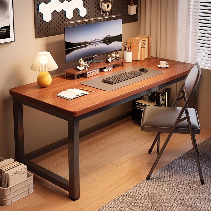 Mesa de computadora mesa de deportes electrónicos portante escritorio de escritorio dormitorio de escritorio de oficina simple tabla de trabajo rectangular
