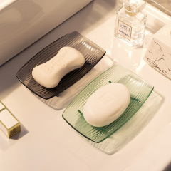 水切り石鹸ホルダー 穴あけ不要 収納ボックス トイレ 大型石鹸置き プラスチック石鹸箱 水切り石鹸ボックス