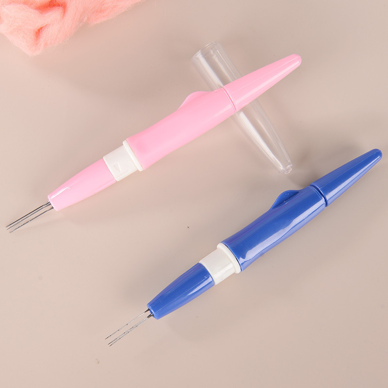 Bolígrafo de tres puntos de fieltro de lana (tres puntos de oveja)