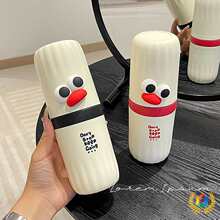 ↬折叠漱口杯高颜值便携旅行漱口杯洗漱杯套装家用二合一牙刷牙膏
