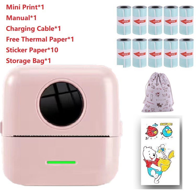 Mini Impresora Térmica de Bolsillo, Impresión Térmica, Interfaz USB image 18