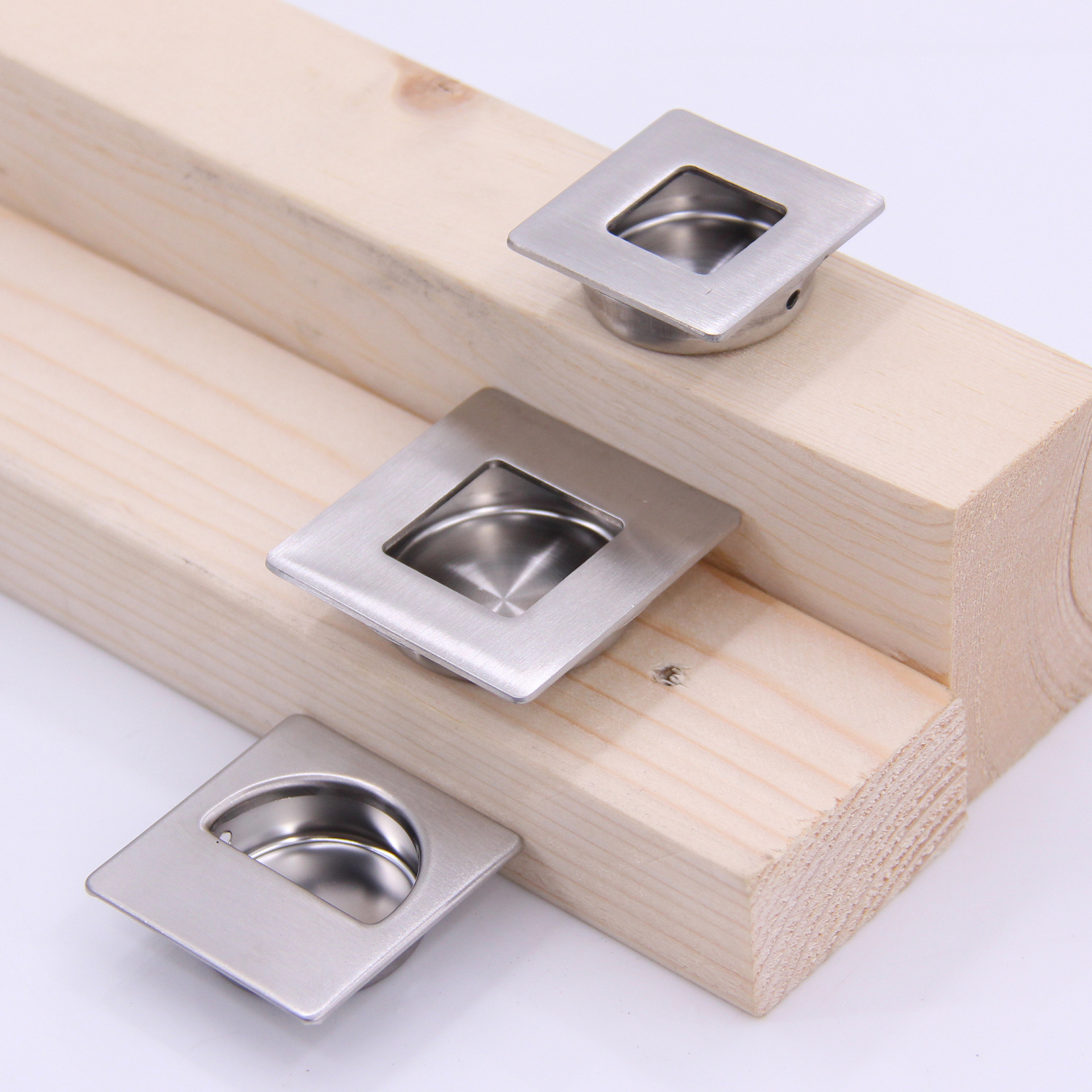 AW / Anwang mango invisible incrustado empuje deslizante escondido mango de puerta deslizante abrazadera puerta armario cajón