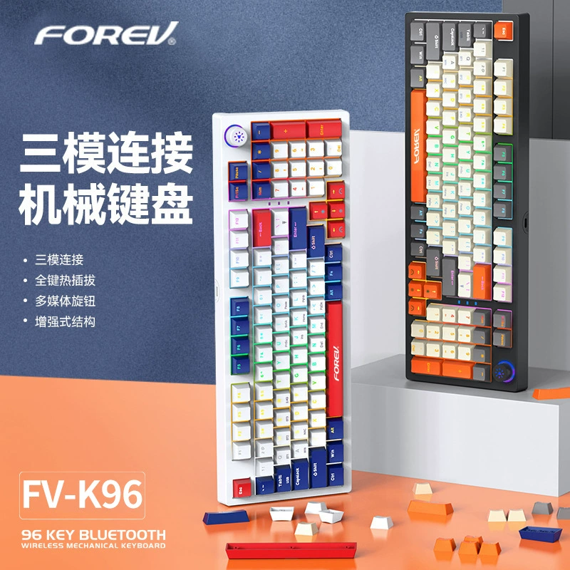 Механическая клавиатура для игр, для ноутбука, кастомная, Bluetooth