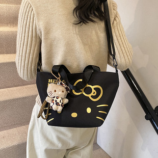 Cat Cartoon Bag 2025 New Shoulder Bag Fashion Large Capacity Lightweight Handbag Crossbody Tote Bag Cute