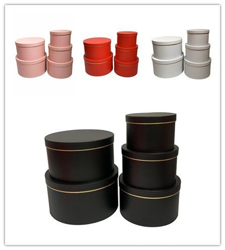 Olipai classic circular set five flower gift box flower box hug…