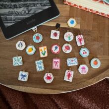 �W���羳�¿�r�к����Y���ӵ���DIY���Ͳ��L��ɫϵ��18K��ɫŮ