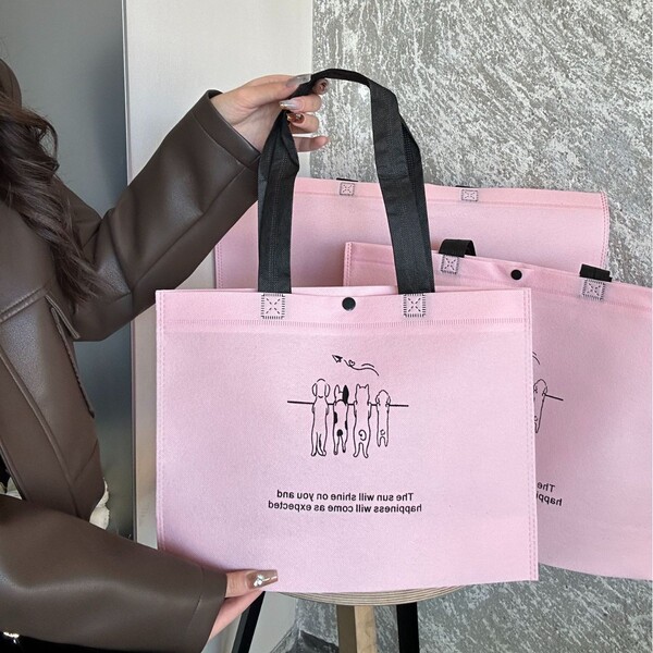 Linen bag non-woven cloth